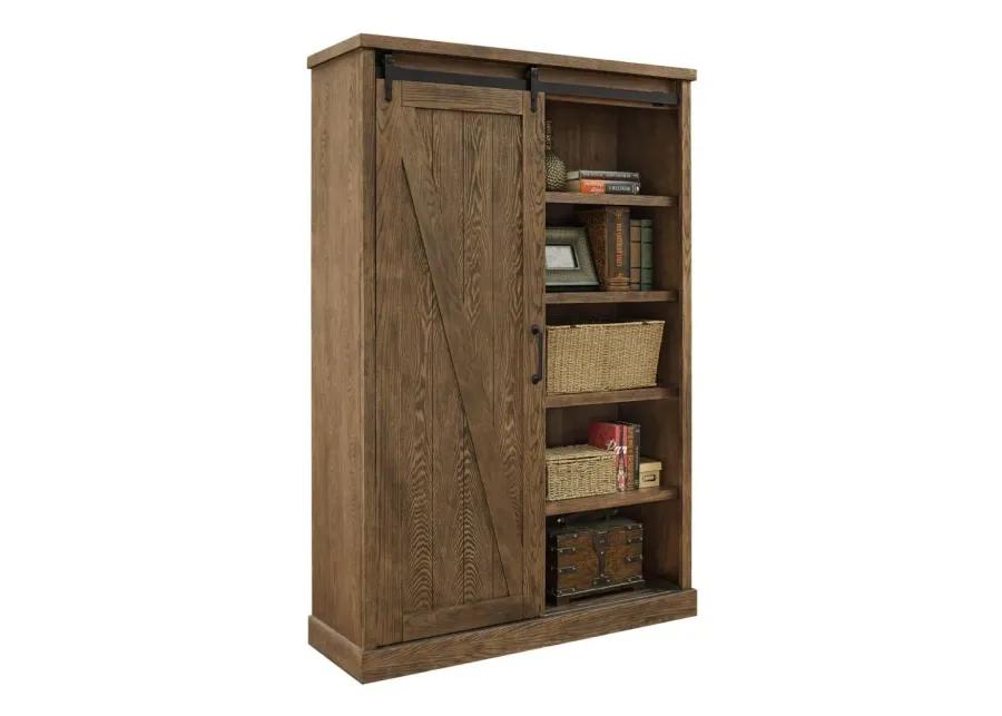 AVONDALE WEATHERED OAK BOOKCASE