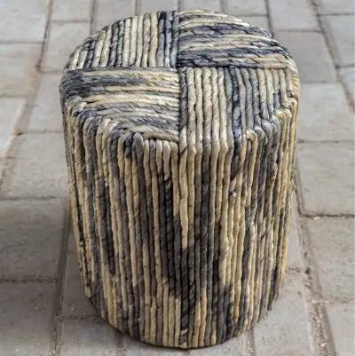 SUNDA GRAY/NATURAL ACCENT STOOL