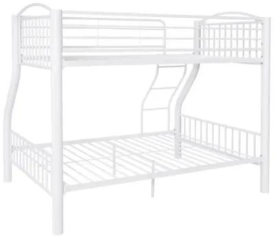 Powell Heavy Metal Twin Full Bunk Bed