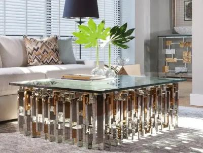 Artistica Home by Lexington Signature Designs Cityscape Rectangular Cocktail Table