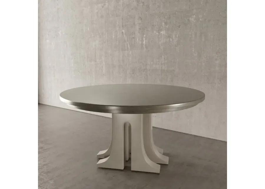 AQUEDUCT DINING TABLE IN ARGENTO (MEDIUM GREY WOOD FINISH)