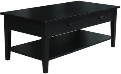 John Thomas Destinations Spencer Coffee Table in Black