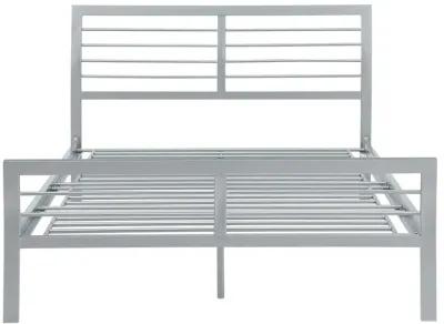 Coaster Cooper Metal Full Open Frame Bed Silver