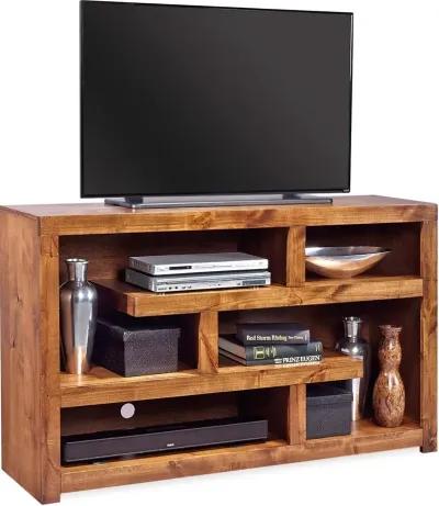 LIFESTYLE FRUITWOOD 60 INCH OPEN TV STAND CONSOLE