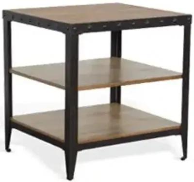 Sunny Designs San Diego Antique Brown End Table