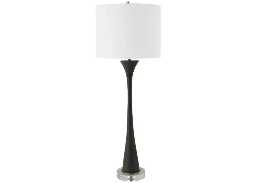 FOUNTAIN BLACK/WHITE BUFFET LAMP