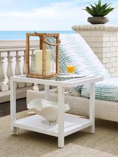 Tommy Bahama Outdoor by Lexington Ocean Breeze Promenade Serving End Table