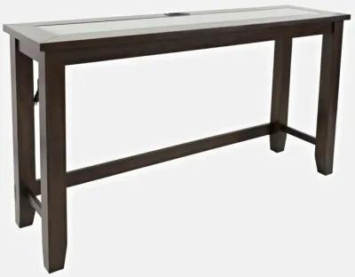 Jofran Urban Icon 4-Piece Counter-Height Table Set Merlot