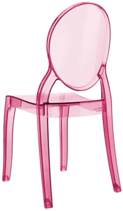 Compamia Kids/Teens Baby Elizabeth Transparent Pink Chair