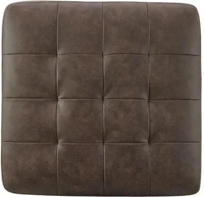 Ashley Maderla Walnut Oversized Accent Ottoman