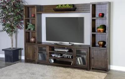 Sunny Designs Homestead Tobacco Leaf Entertainment Wall