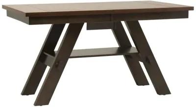 Liberty Furniture Lawson Dark Espresso/Light Espresso Gathering Casual Dining Table