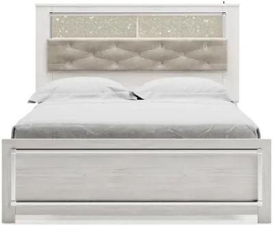 Ashley Altyra White Queen Panel Bookcase Bed