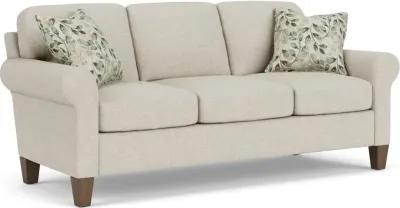 Flexsteel South Haven White Vanilla Sofa