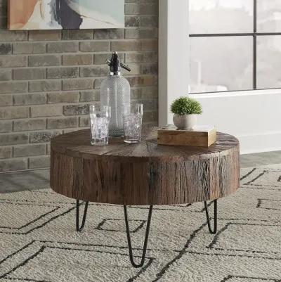 Liberty Furniture Canyon Railroad Brown Accent Cocktail Table