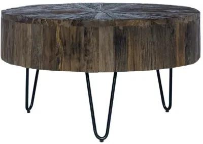 Liberty Furniture Canyon Railroad Brown Accent Cocktail Table