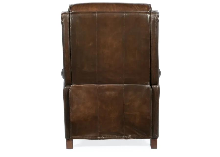 STARK BRINDISI SAN MARCO LEATHER POWER RECLINER CHAIR WITH POWER HEADREST