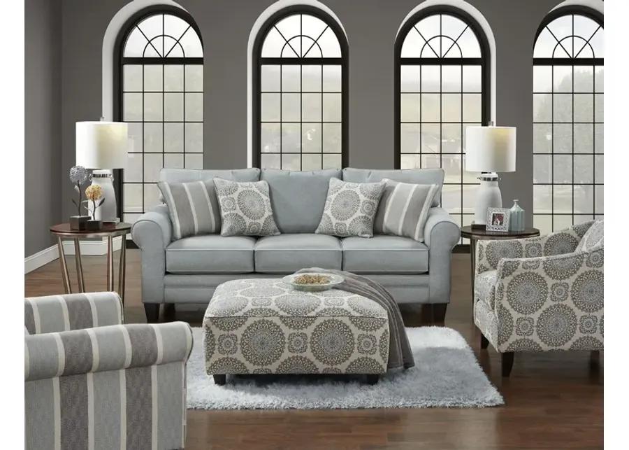 GRANDE MIST BRIANNE TWILIGHT COCKTAIL OTTOMAN