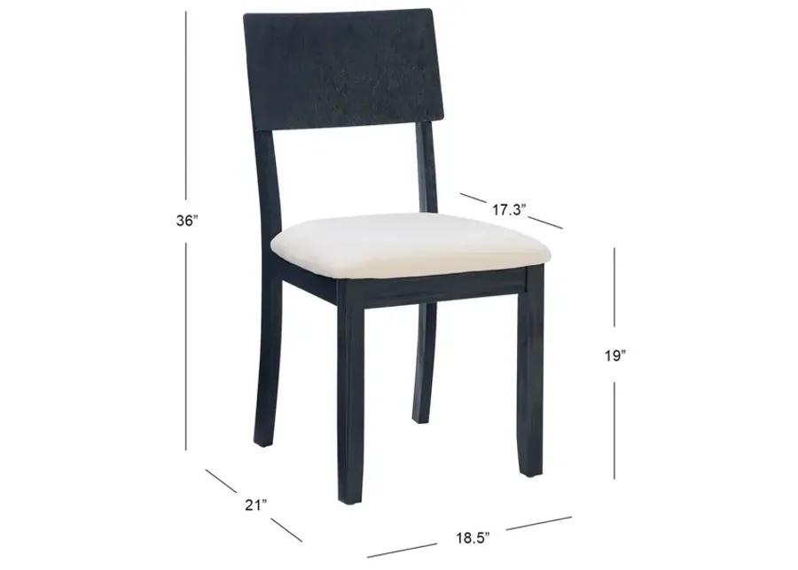 JORISSEN DINING CHAIR - DARK CHARCOAL