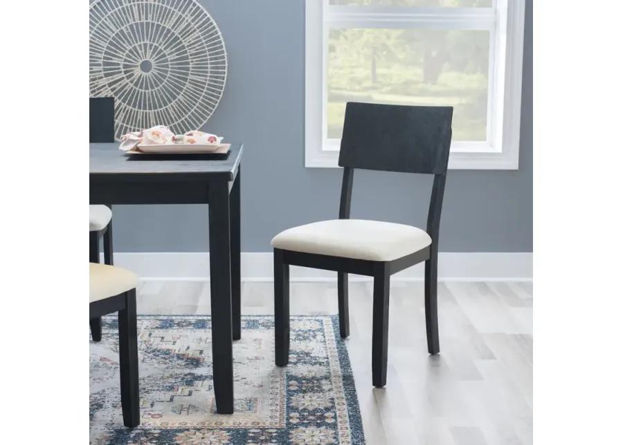 JORISSEN DINING CHAIR - DARK CHARCOAL