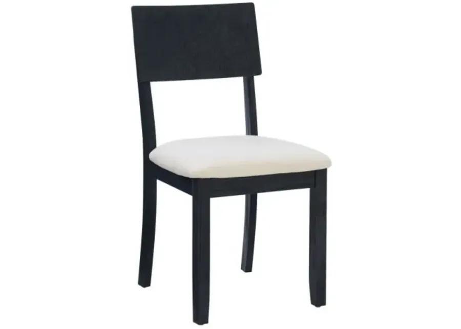 JORISSEN DINING CHAIR - DARK CHARCOAL