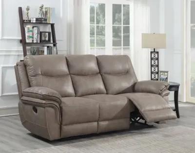 Steve Silver Isabella Manual Reclining Sofa Sand