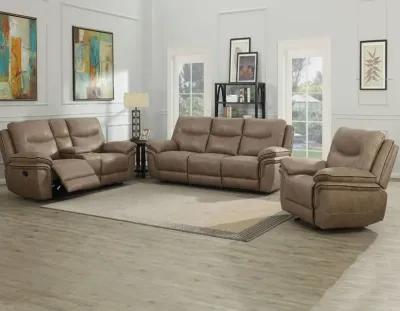 Steve Silver Isabella Manual Reclining Sofa Sand