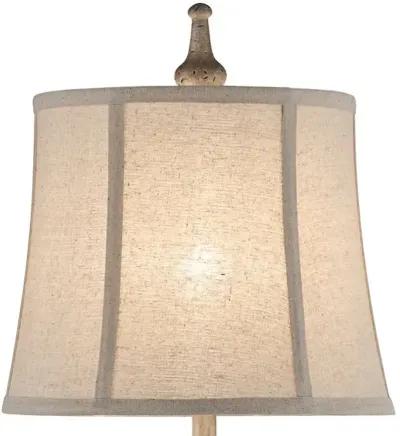 Crestview Cara Beige/Gray Buffet Lamp