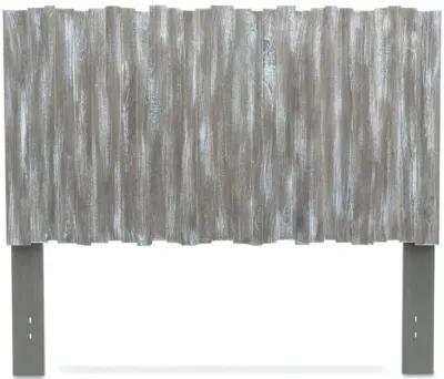 Seawinds Picket Fence Grey Finish Queen Headboard