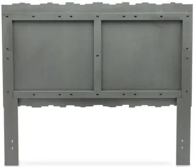 Seawinds Picket Fence Grey Finish Queen Headboard