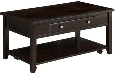 Coaster Bradford Rectangular Wood Lift-Top Coffee Table Walnut