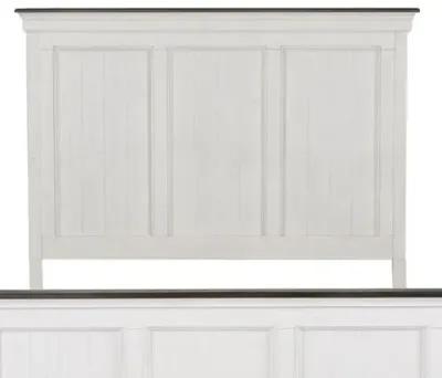 Liberty Furniture Allyson Park Wire Brushed White Queen Panel Headboard