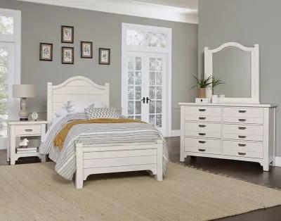 Bungalow Lattice 1-Drawer Nightstand