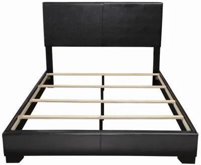 Coaster Conner Upholstered Full Panel Bed Black