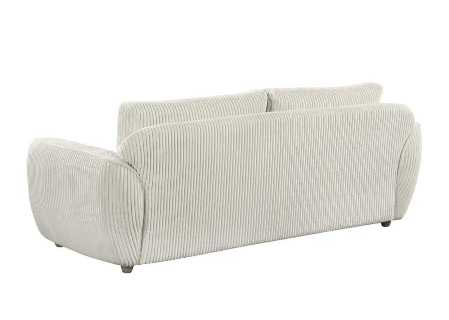 CHARLESTON BEIGE MODERN 3-PIECE SET WITH SOFA, LOVESEAT & ACCENT CHAIR