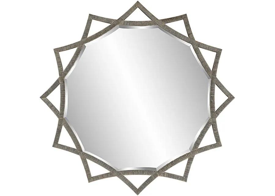 ABANU ANTIQUE GOLD STAR MIRROR