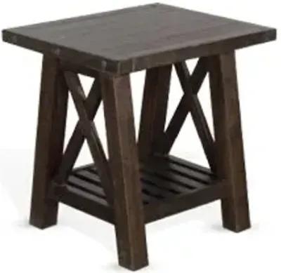 Sunny Designs Vivian Raisin End Table