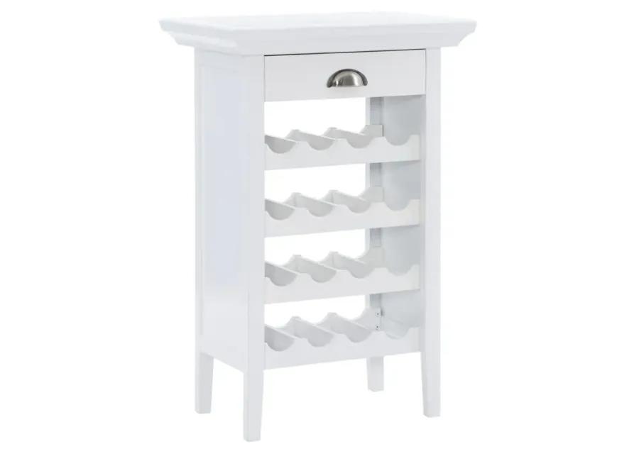 TAVOR WINE CABINET - WHITE