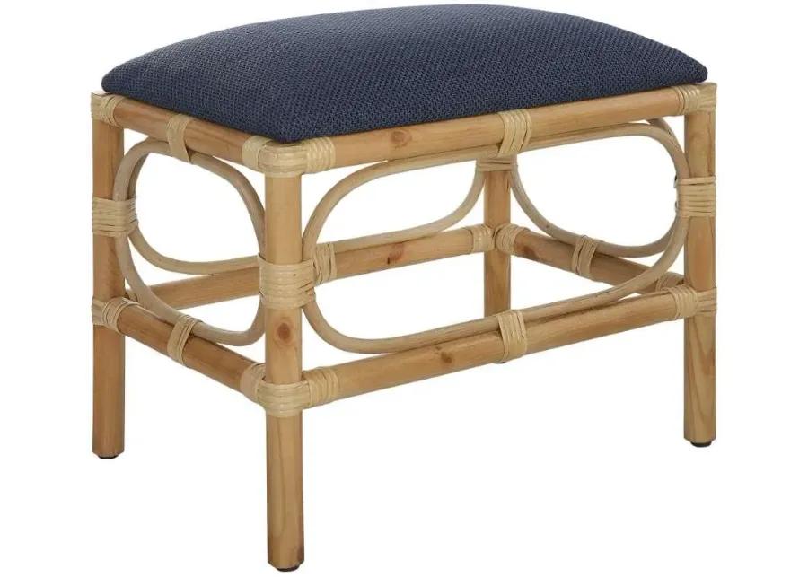 LAGUNA NATURAL/NAVY SMALL BENCH