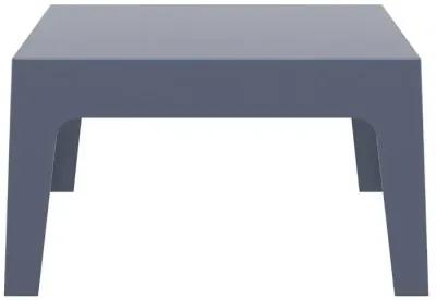 Compamia Box Resin Outdoor Coffee Table Dark Gray