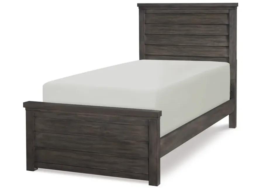 LOUVERED PANEL HEADBOARD TWIN - BUNKHOUSE