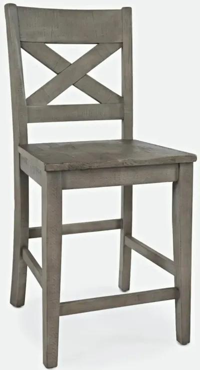 Jofran Outer Banks X-Back Stool Driftwood