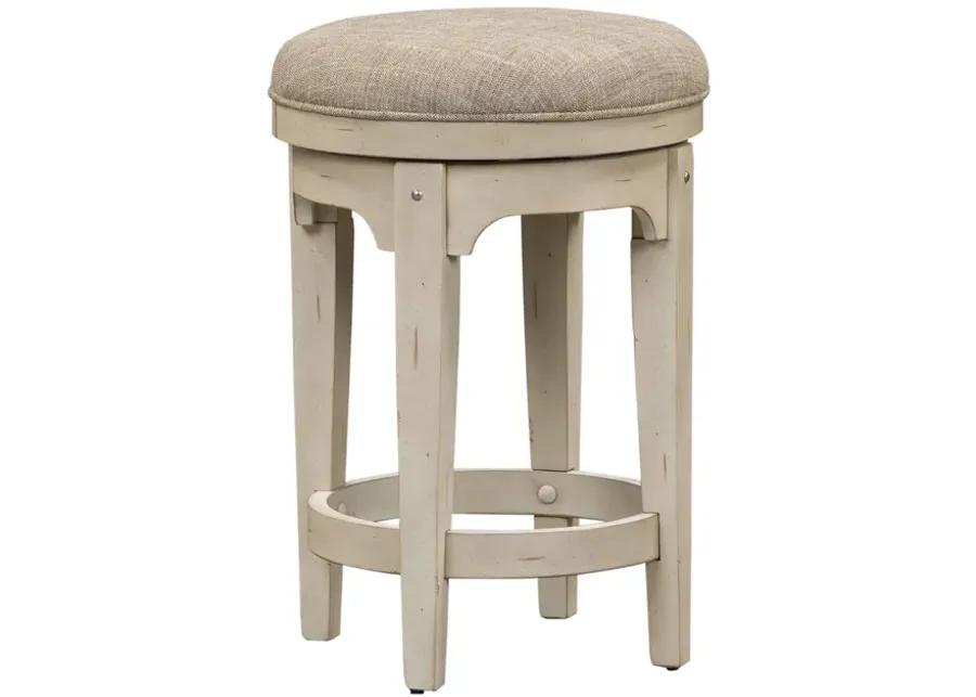 4 PIECE CONSOLE SET (1-CONSOLE 3-STOOLS) - MORGAN CREEK