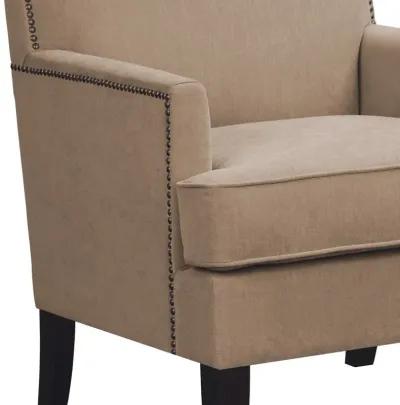 Olliix Madison Park Sand Colton Track Arm Club Chair