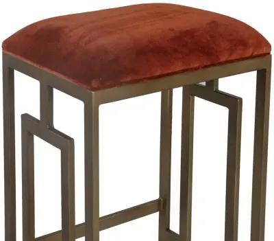 Home Trends Design Michaelangelo Upholstered Stool