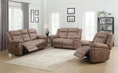 Anastasia Cocoa Glider Recliner Chair