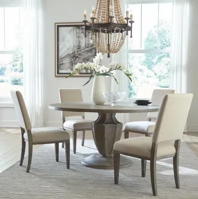 Liberty Furniture Westfield 5-Piece Havana Brown Pedestal Casual Dining Table Set