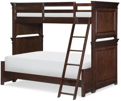 Legacy Classic Kids/Teens Canterbury Cherry Twin Over Full Bunk Cherry Finish