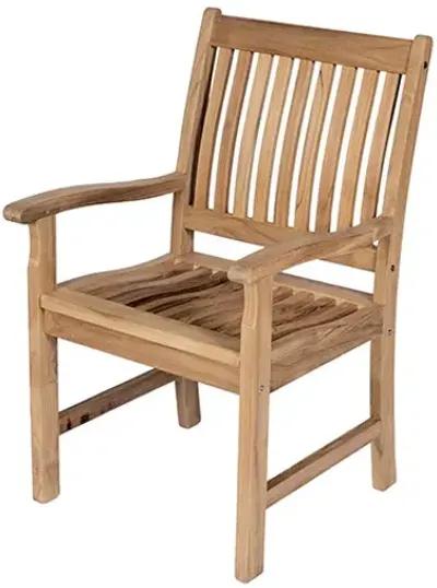 COMPASS OUTDOOR TEAK ARMCHAIR