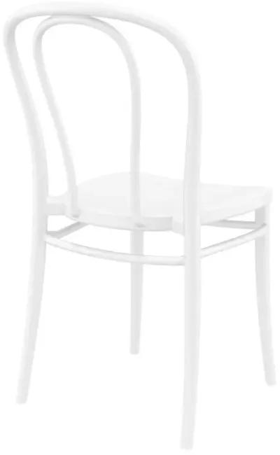 VICTOR RESIN OUTDOOR CHAIR WHITE